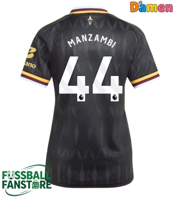 Aston Villa Johan Manzambi #44 Replik Auswärtstrikot Damen 2026-27 Kurzarm